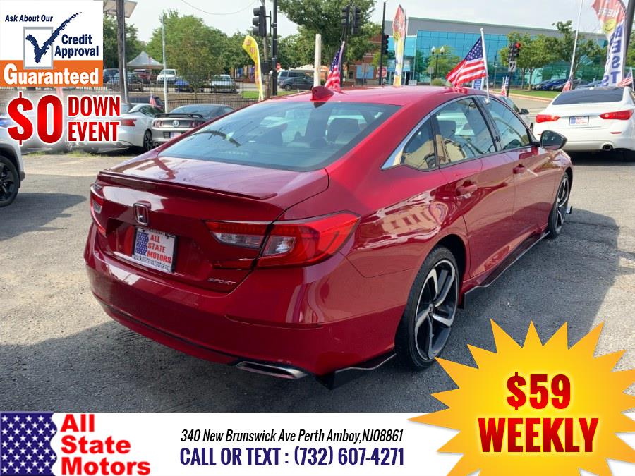 2018 Honda Accord Sedan Sport 1.5T CVT, available for sale in Perth Amboy, New Jersey | All State Motor Inc. Perth Amboy, New Jersey 2018 Honda Accord Sedan Sport 1.5T CVT, available for sale in Perth Amboy, New Jersey | All State Motor Inc. Perth Amboy, New Jersey