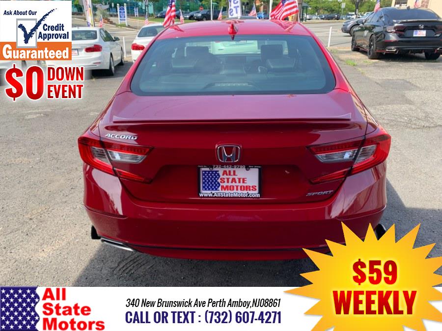 2018 Honda Accord Sedan Sport 1.5T CVT, available for sale in Perth Amboy, New Jersey | All State Motor Inc. Perth Amboy, New Jersey 2018 Honda Accord Sedan Sport 1.5T CVT, available for sale in Perth Amboy, New Jersey | All State Motor Inc. Perth Amboy, New Jersey