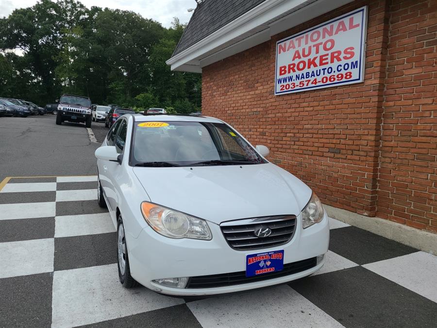 2007 Hyundai Elantra 4dr Sdn Auto GLS, available for sale in Waterbury, Connecticut | National Auto Brokers, Inc.. Waterbury, Connecticut 2007 Hyundai Elantra 4dr Sdn Auto GLS, available for sale in Waterbury, Connecticut | National Auto Brokers, Inc.. Waterbury, Connecticut