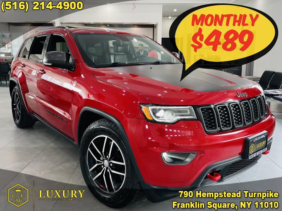 2018 Jeep Grand Cherokee Trailhawk 4x4 *Ltd Avail*, available for sale in Franklin Square, New York | Luxury Motor Club. Franklin Square, New York