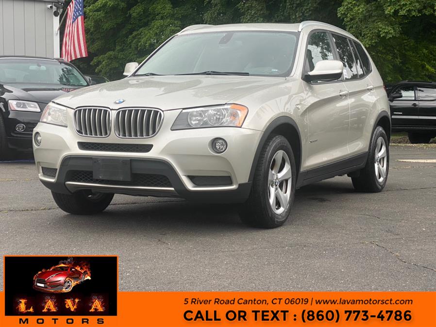 2012 BMW X3 AWD 4dr 28i, available for sale in Canton, Connecticut | Lava Motors. Canton, Connecticut