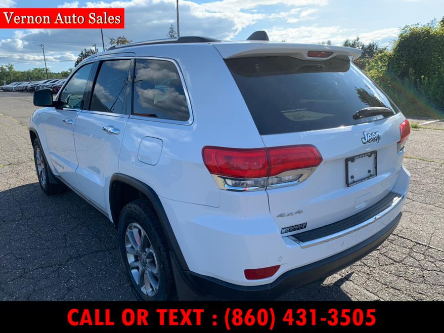 2015 Jeep Grand Cherokee 4WD 4dr Limited, available for sale in Manchester, Connecticut | Vernon Auto Sale & Service. Manchester, Connecticut 2015 Jeep Grand Cherokee 4WD 4dr Limited, available for sale in Manchester, Connecticut | Vernon Auto Sale & Service. Manchester, Connecticut