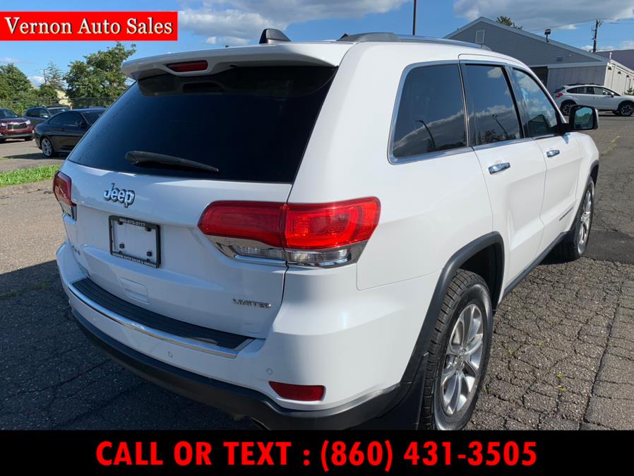 2015 Jeep Grand Cherokee 4WD 4dr Limited, available for sale in Manchester, Connecticut | Vernon Auto Sale & Service. Manchester, Connecticut 2015 Jeep Grand Cherokee 4WD 4dr Limited, available for sale in Manchester, Connecticut | Vernon Auto Sale & Service. Manchester, Connecticut