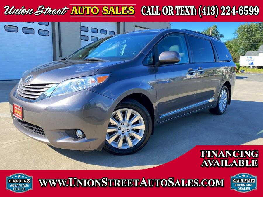 2015 Toyota Sienna 5dr 7-Pass Van XLE Premium AWD (Natl), available for sale in West Springfield, Massachusetts | Union Street Auto Sales. West Springfield, Massachusetts