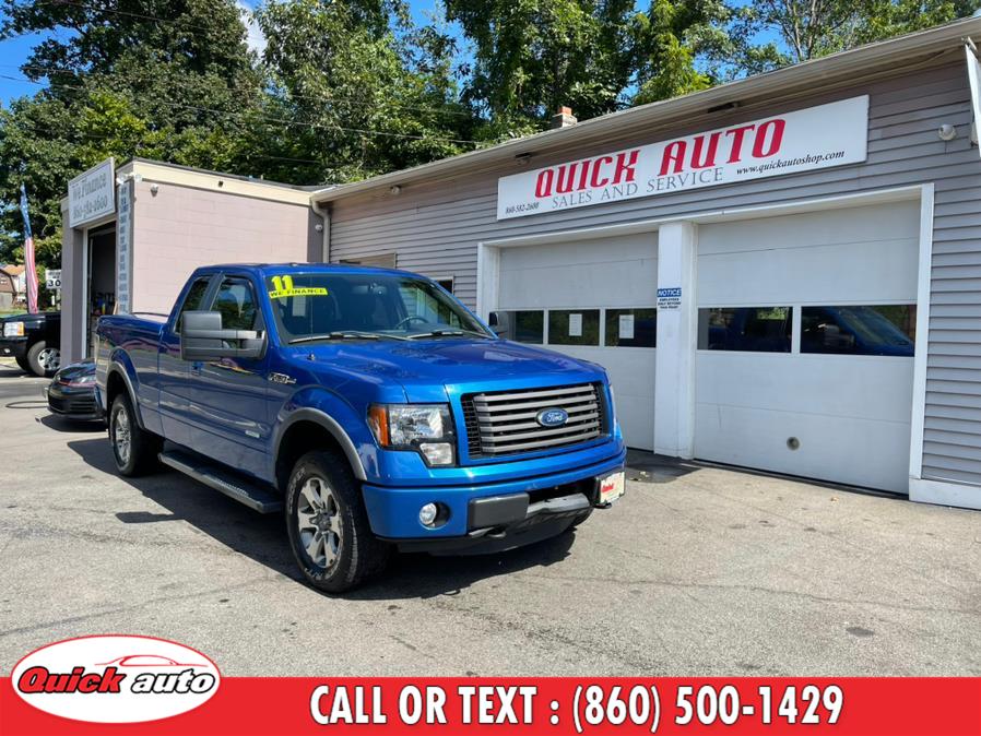 Used Ford F-150 4WD SuperCab 145" FX4 2011 | Quick Auto LLC. Bristol, Connecticut Used Ford F-150 4WD SuperCab 145" FX4 2011 | Quick Auto LLC. Bristol, Connecticut
