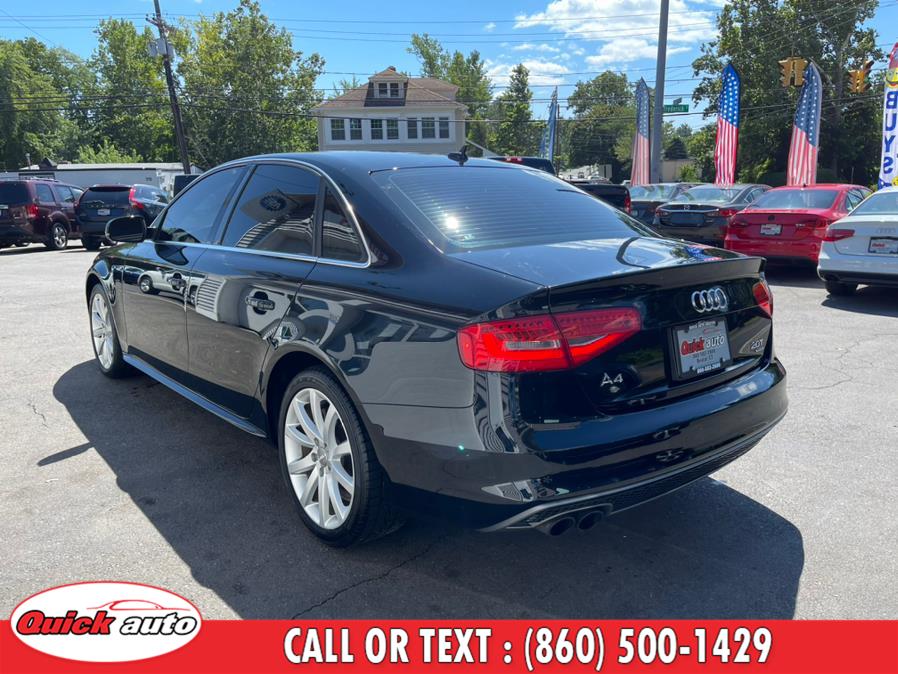 Used Audi A4 4dr Sdn Auto quattro 2.0T Premium 2014 | Quick Auto LLC. Bristol, Connecticut Used Audi A4 4dr Sdn Auto quattro 2.0T Premium 2014 | Quick Auto LLC. Bristol, Connecticut