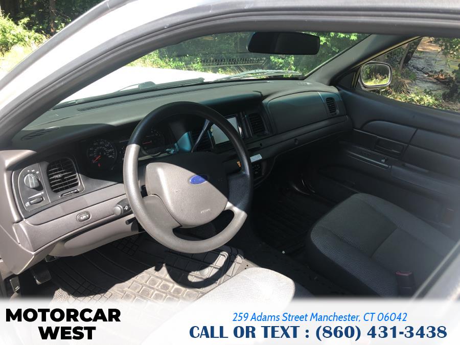 2009 Ford Police Interceptor 4dr Sdn w/3.27 Axle, available for sale in Manchester, Connecticut | Motorcar West. Manchester, Connecticut 2009 Ford Police Interceptor 4dr Sdn w/3.27 Axle, available for sale in Manchester, Connecticut | Motorcar West. Manchester, Connecticut