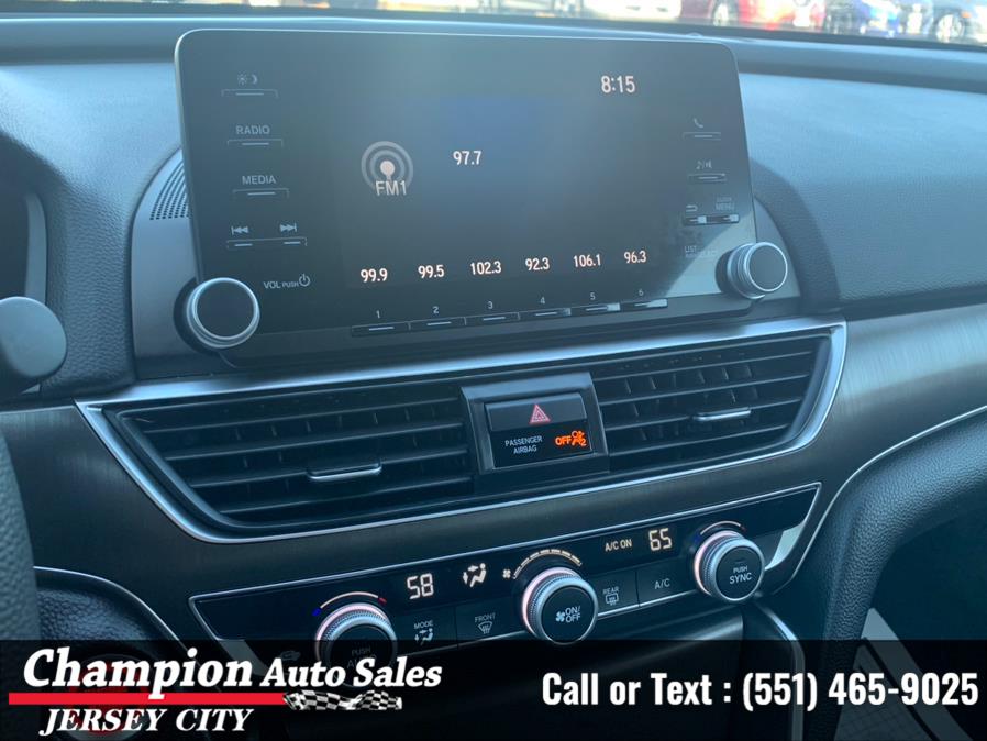 Used Honda Accord Sedan LX 1.5T CVT 2019 | Champion Auto Sales of JC. Jersey City, New Jersey Used Honda Accord Sedan LX 1.5T CVT 2019 | Champion Auto Sales of JC. Jersey City, New Jersey