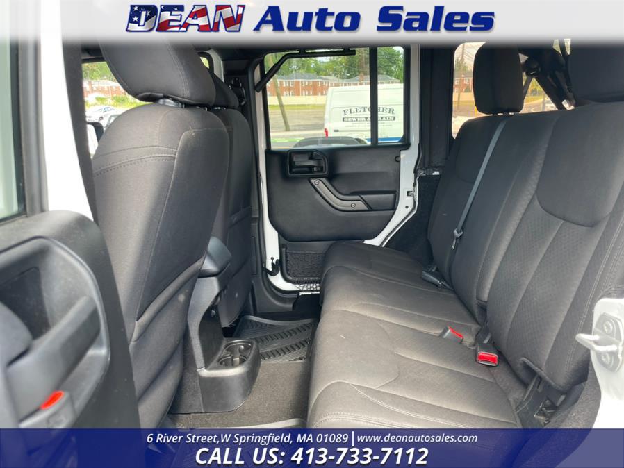 Used Jeep Wrangler Unlimited 4WD 4dr Willys Wheeler 2016 | Dean Auto Sales. W Springfield, Massachusetts Used Jeep Wrangler Unlimited 4WD 4dr Willys Wheeler 2016 | Dean Auto Sales. W Springfield, Massachusetts