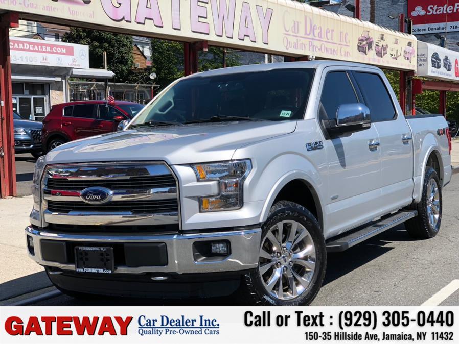 2016 Ford F-150 4WD SuperCrew 145" Lariat, available for sale in Jamaica, New York | Gateway Car Dealer Inc. Jamaica, New York