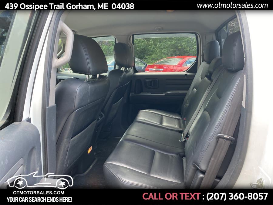 Used Honda Ridgeline 4WD Crew Cab Sport 2013 | Ossipee Trail Motor Sales. Gorham, Maine Used Honda Ridgeline 4WD Crew Cab Sport 2013 | Ossipee Trail Motor Sales. Gorham, Maine