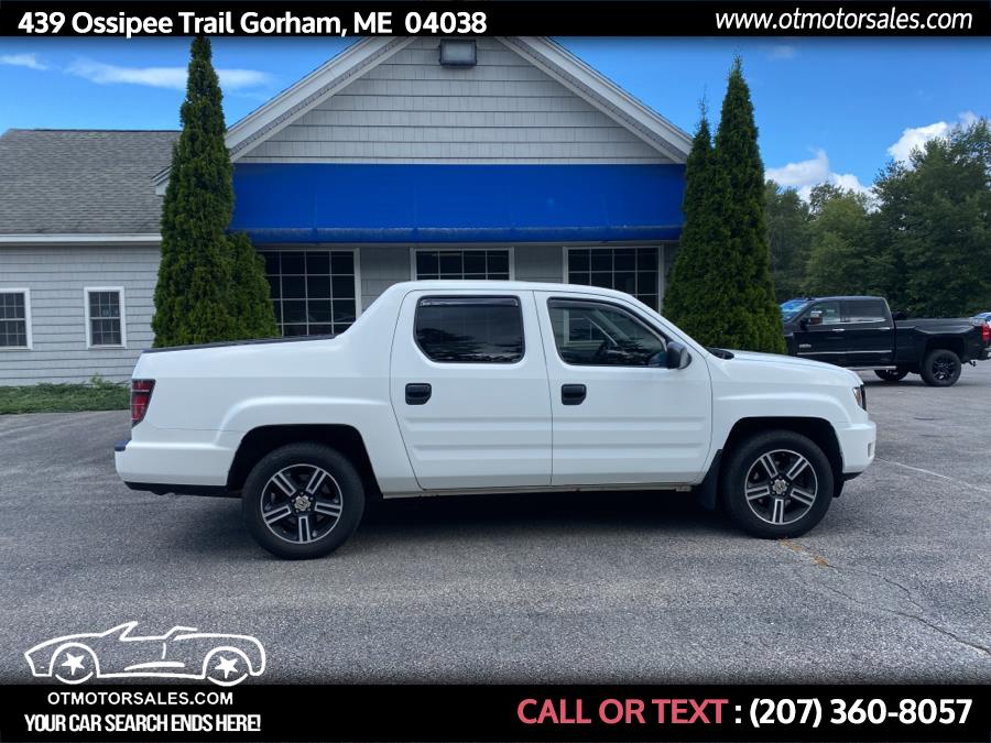 Used Honda Ridgeline 4WD Crew Cab Sport 2013 | Ossipee Trail Motor Sales. Gorham, Maine Used Honda Ridgeline 4WD Crew Cab Sport 2013 | Ossipee Trail Motor Sales. Gorham, Maine