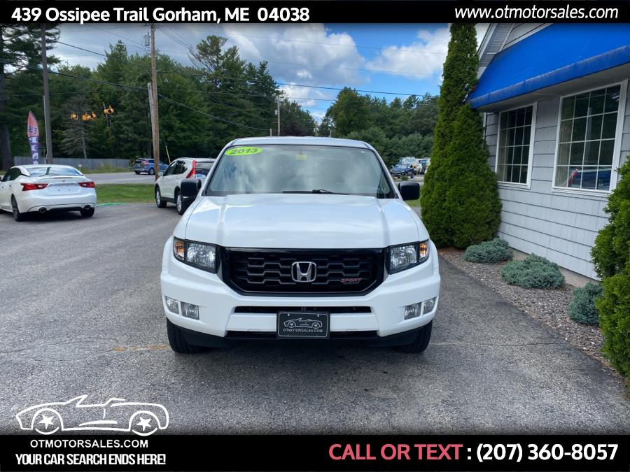 Used Honda Ridgeline 4WD Crew Cab Sport 2013 | Ossipee Trail Motor Sales. Gorham, Maine Used Honda Ridgeline 4WD Crew Cab Sport 2013 | Ossipee Trail Motor Sales. Gorham, Maine
