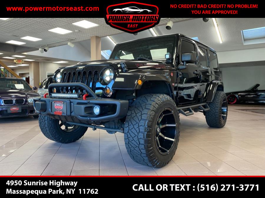 2016 Jeep Wrangler Unlimited RUBICON HARD ROCK 4X4, available for sale in Massapequa Park, New York | Power Motors East. Massapequa Park, New York