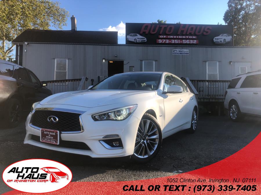 2018 INFINITI Q50 3.0t LUXE AWD, available for sale in Irvington , New Jersey | Auto Haus of Irvington Corp. Irvington , New Jersey 2018 INFINITI Q50 3.0t LUXE AWD, available for sale in Irvington , New Jersey | Auto Haus of Irvington Corp. Irvington , New Jersey