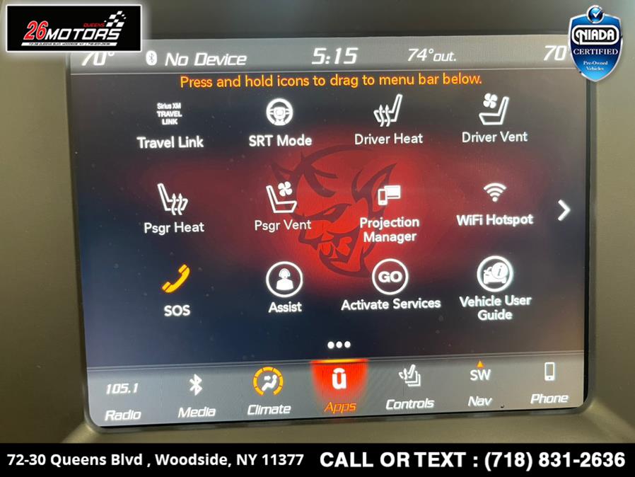 Used Dodge Durango SRT AWD 2018 | 26 Motors Queens. Woodside, New York Used Dodge Durango SRT AWD 2018 | 26 Motors Queens. Woodside, New York