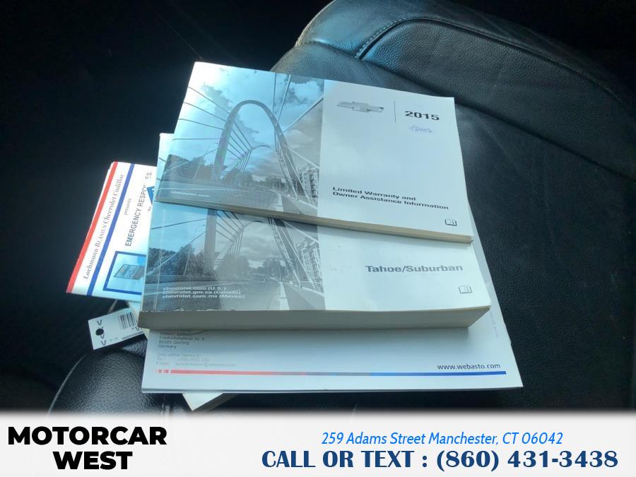 Used Chevrolet Tahoe 4WD 4dr LT 2015 | Motorcar West. Manchester, Connecticut Used Chevrolet Tahoe 4WD 4dr LT 2015 | Motorcar West. Manchester, Connecticut
