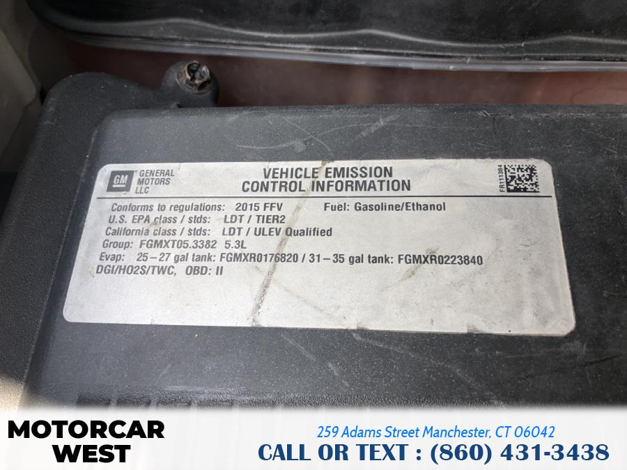Used Chevrolet Tahoe 4WD 4dr LT 2015 | Motorcar West. Manchester, Connecticut Used Chevrolet Tahoe 4WD 4dr LT 2015 | Motorcar West. Manchester, Connecticut