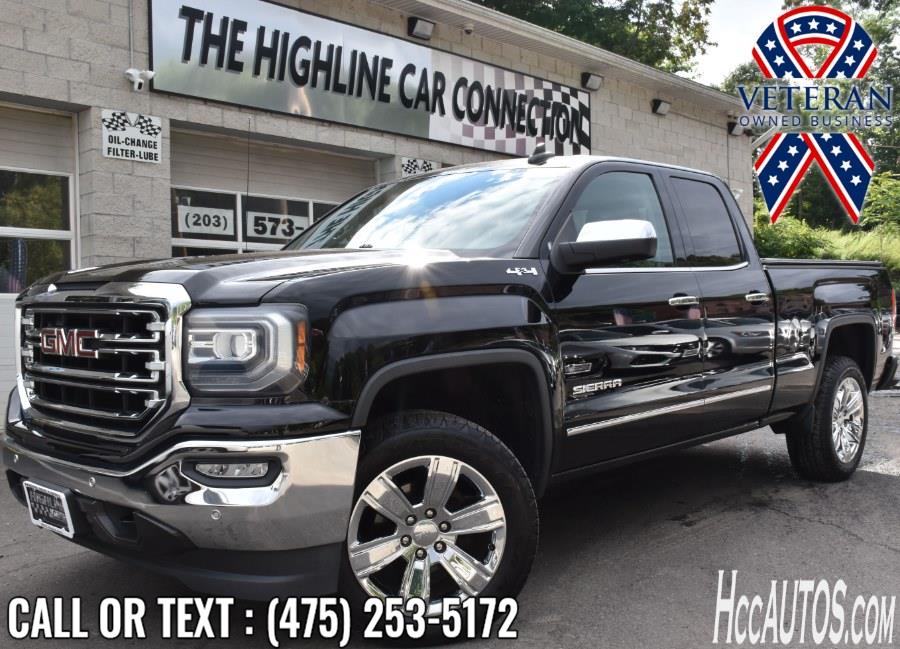 2016 GMC Sierra 1500 4WD Double Cab 143.5" SLT, available for sale in Waterbury, Connecticut | Highline Car Connection. Waterbury, Connecticut