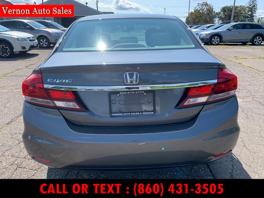 2013 Honda Civic Sdn 4dr Auto EX, available for sale in Manchester, Connecticut | Vernon Auto Sale & Service. Manchester, Connecticut 2013 Honda Civic Sdn 4dr Auto EX, available for sale in Manchester, Connecticut | Vernon Auto Sale & Service. Manchester, Connecticut