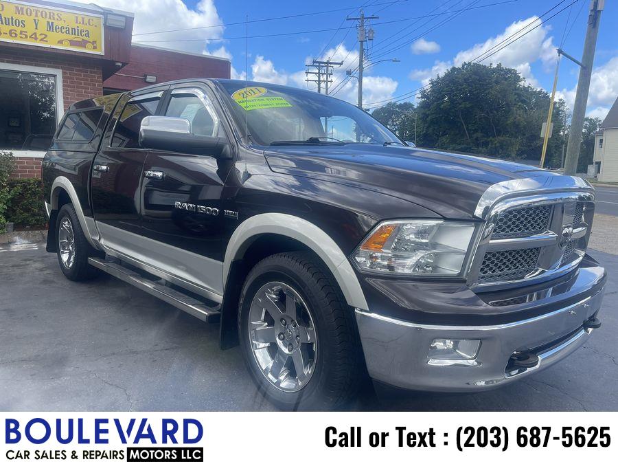 2011 Ram 1500 Crew Cab Laramie Pickup 4D 5 1/2 ft, available for sale in New Haven, Connecticut | Boulevard Motors LLC. New Haven, Connecticut