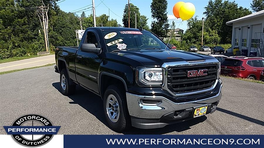 2016 GMC Sierra 1500 4WD Reg Cab 119.0", available for sale in Wappingers Falls, New York | Performance Motor Cars. Wappingers Falls, New York