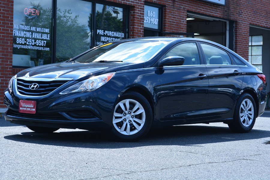 2011 Hyundai Sonata 4dr Sdn 2.4L Auto GLS PZEV, available for sale in ENFIELD, Connecticut | Longmeadow Motor Cars. ENFIELD, Connecticut