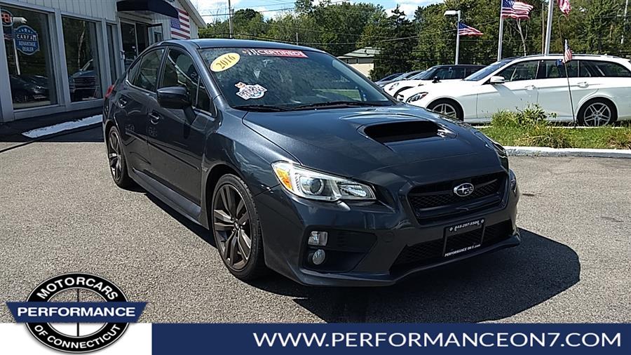 2016 Subaru WRX 4dr Sdn Man Premium, available for sale in Wilton, Connecticut | Performance Motor Cars Of Connecticut LLC. Wilton, Connecticut