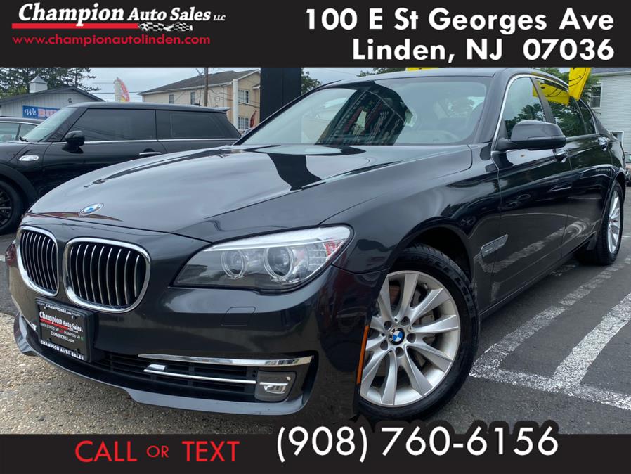 2013 BMW 7 Series 4dr Sdn 740Li xDrive AWD, available for sale in Linden, New Jersey | Champion Auto Sales. Linden, New Jersey