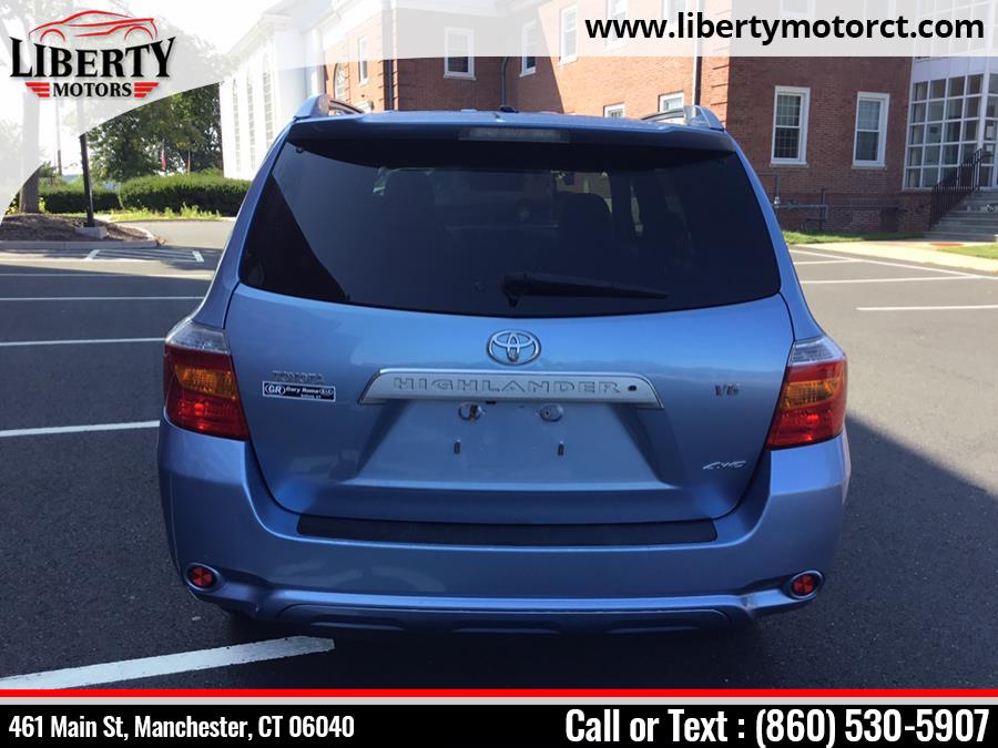 Used Toyota Highlander 4WD 4dr Limited 2008 | Liberty Motors. Manchester, Connecticut Used Toyota Highlander 4WD 4dr Limited 2008 | Liberty Motors. Manchester, Connecticut