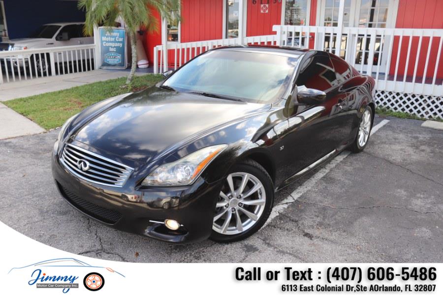 Used Infiniti Q60 Coupe 2dr Man Sport RWD 2014 | Jimmy Motor Car Company Inc. Orlando, Florida