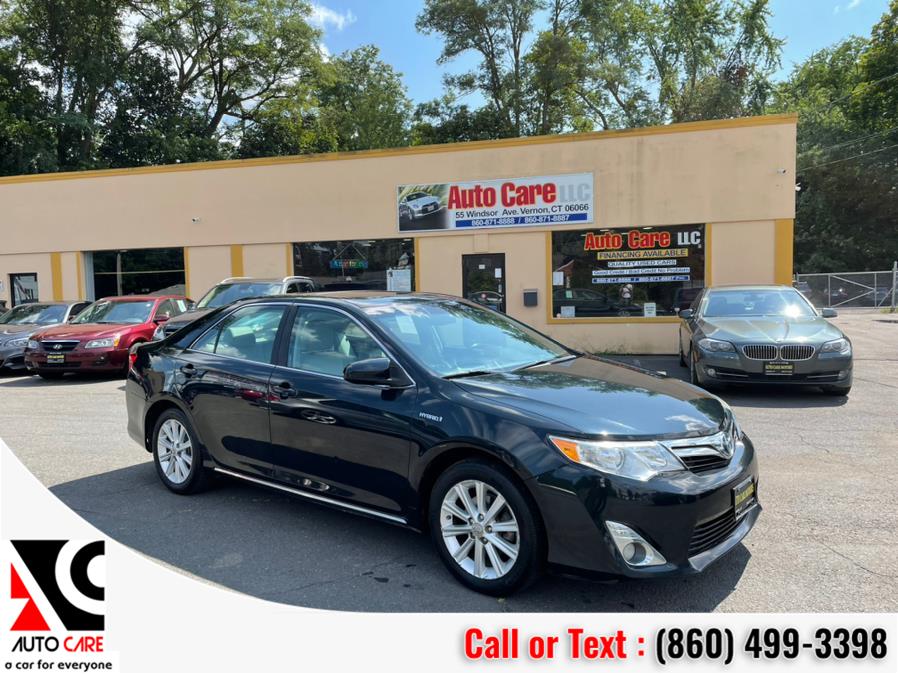 2012 Toyota Camry Hybrid 4dr Sdn XLE, available for sale in Vernon , Connecticut | Auto Care Motors. Vernon , Connecticut