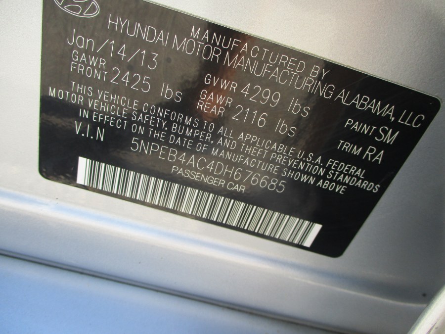 2013 Hyundai Sonata 4dr Sdn 2.4L Auto GLS PZEV, available for sale in Massapequa, New York | South Shore Auto Brokers & Sales. Massapequa, New York 2013 Hyundai Sonata 4dr Sdn 2.4L Auto GLS PZEV, available for sale in Massapequa, New York | South Shore Auto Brokers & Sales. Massapequa, New York