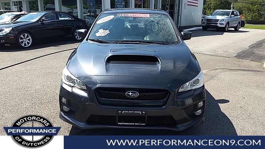 Used Subaru WRX 4dr Sdn Man Premium 2016 | Performance Motorcars Inc. Wappingers Falls, New York Used Subaru WRX 4dr Sdn Man Premium 2016 | Performance Motorcars Inc. Wappingers Falls, New York