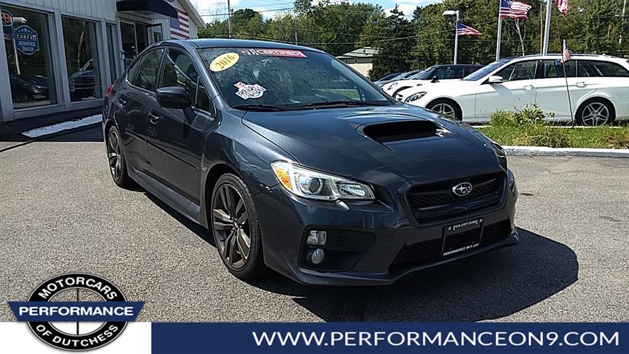 Used Subaru WRX 4dr Sdn Man Premium 2016 | Performance Motorcars Inc. Wappingers Falls, New York Used Subaru WRX 4dr Sdn Man Premium 2016 | Performance Motorcars Inc. Wappingers Falls, New York