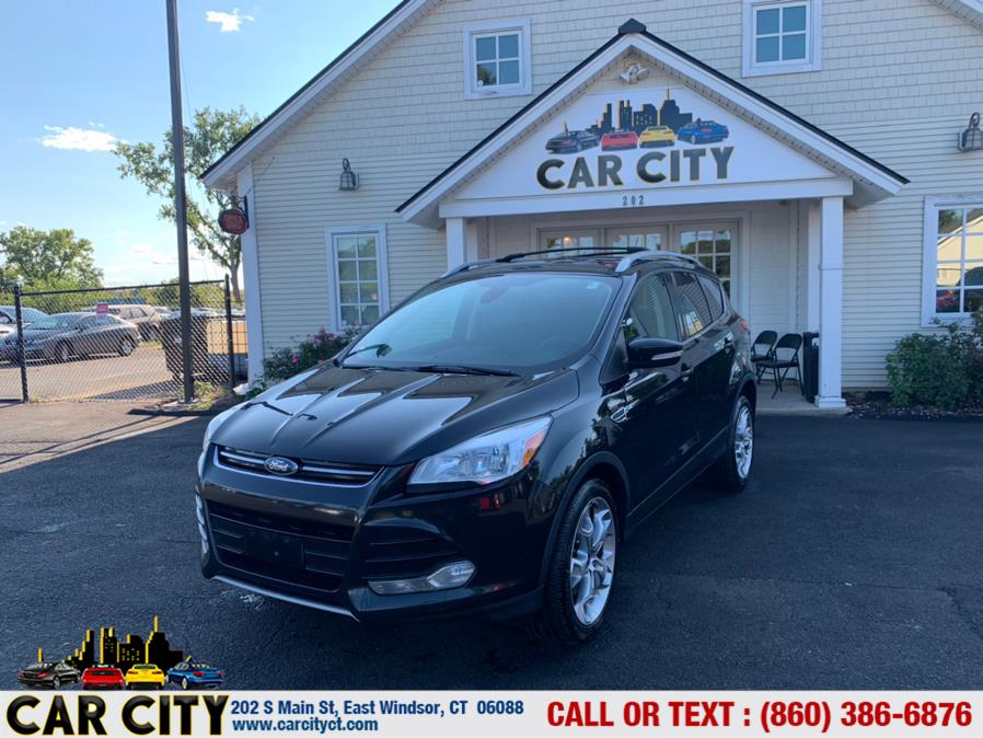 2014 Ford Escape 4WD 4dr Titanium, available for sale in East Windsor, Connecticut | Car City LLC. East Windsor, Connecticut