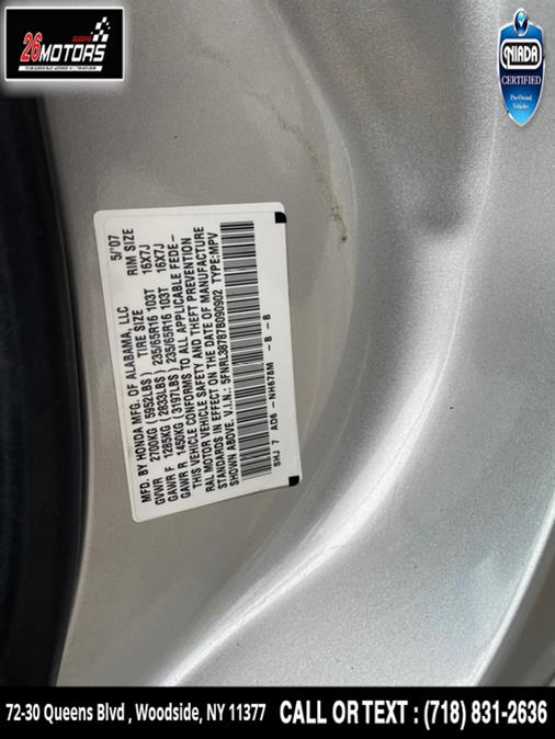 Used Honda Odyssey 5dr EX-L w/RES 2007 | 26 Motors Queens. Woodside, New York Used Honda Odyssey 5dr EX-L w/RES 2007 | 26 Motors Queens. Woodside, New York