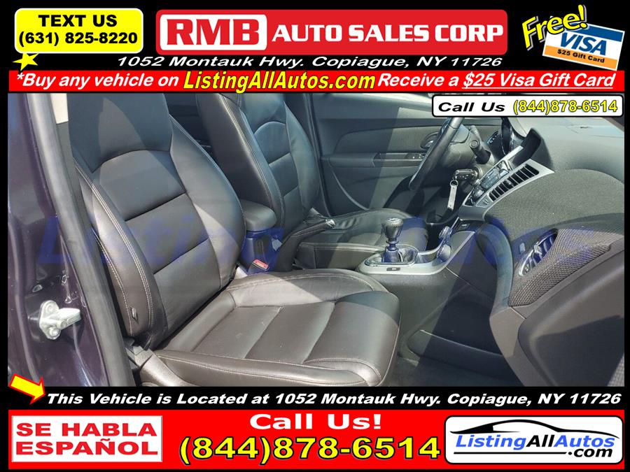 Used Chevrolet Cruze 2LT Manual 4dr Sedan w/1SG 2014 | www.ListingAllAutos.com. Patchogue, New York