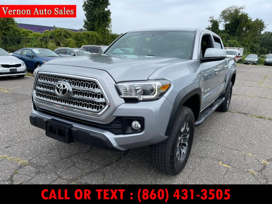 2016 Toyota Tacoma 4WD Double Cab V6 AT TRD Off Road (Natl), available for sale in Manchester, Connecticut | Vernon Auto Sale & Service. Manchester, Connecticut
