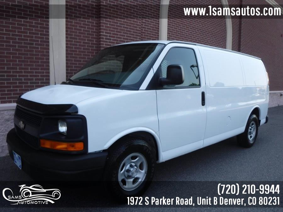 2008 Chevrolet Express Cargo Van AWD 1500 135", available for sale in Denver, Colorado | Sam's Automotive. Denver, Colorado 2008 Chevrolet Express Cargo Van AWD 1500 135", available for sale in Denver, Colorado | Sam's Automotive. Denver, Colorado