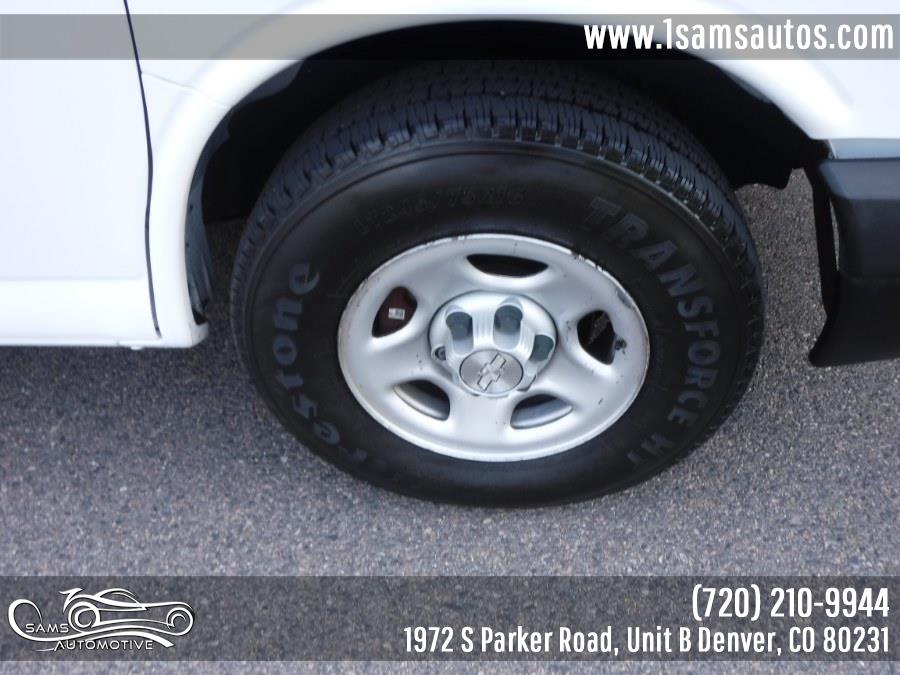 2008 Chevrolet Express Cargo Van AWD 1500 135", available for sale in Denver, Colorado | Sam's Automotive. Denver, Colorado 2008 Chevrolet Express Cargo Van AWD 1500 135", available for sale in Denver, Colorado | Sam's Automotive. Denver, Colorado