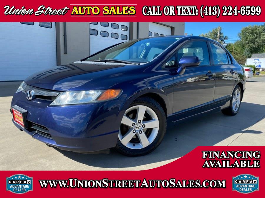 Used Honda Civic Sdn 4dr AT EX 2007 | Union Street Auto Sales. West Springfield, Massachusetts Used Honda Civic Sdn 4dr AT EX 2007 | Union Street Auto Sales. West Springfield, Massachusetts