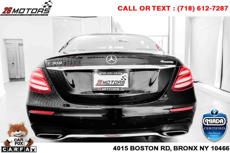 Used Mercedes-Benz E-Class E 300 4MATIC Sedan 2018 | 26 Motors Corp. Bronx, New York Used Mercedes-Benz E-Class E 300 4MATIC Sedan 2018 | 26 Motors Corp. Bronx, New York
