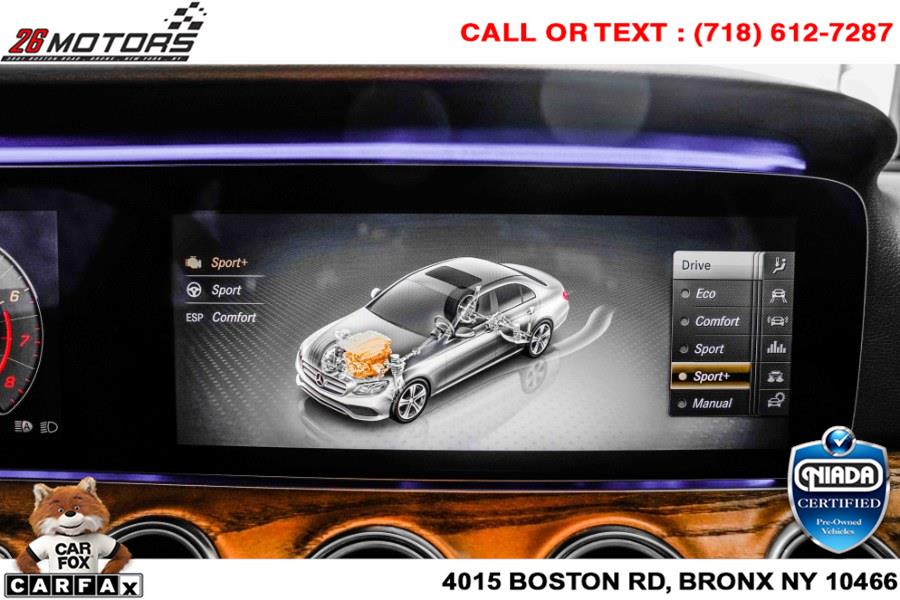 Used Mercedes-Benz E-Class E 300 4MATIC Sedan 2018 | 26 Motors Corp. Bronx, New York Used Mercedes-Benz E-Class E 300 4MATIC Sedan 2018 | 26 Motors Corp. Bronx, New York