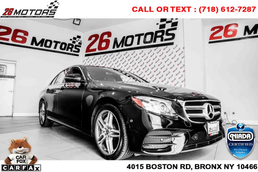 Used Mercedes-Benz E-Class E 300 4MATIC Sedan 2018 | 26 Motors Corp. Bronx, New York Used Mercedes-Benz E-Class E 300 4MATIC Sedan 2018 | 26 Motors Corp. Bronx, New York