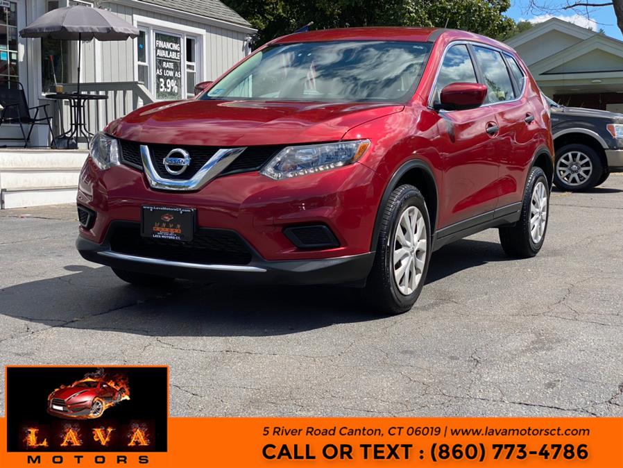 2016 Nissan Rogue AWD 4dr S, available for sale in Canton, Connecticut | Lava Motors. Canton, Connecticut