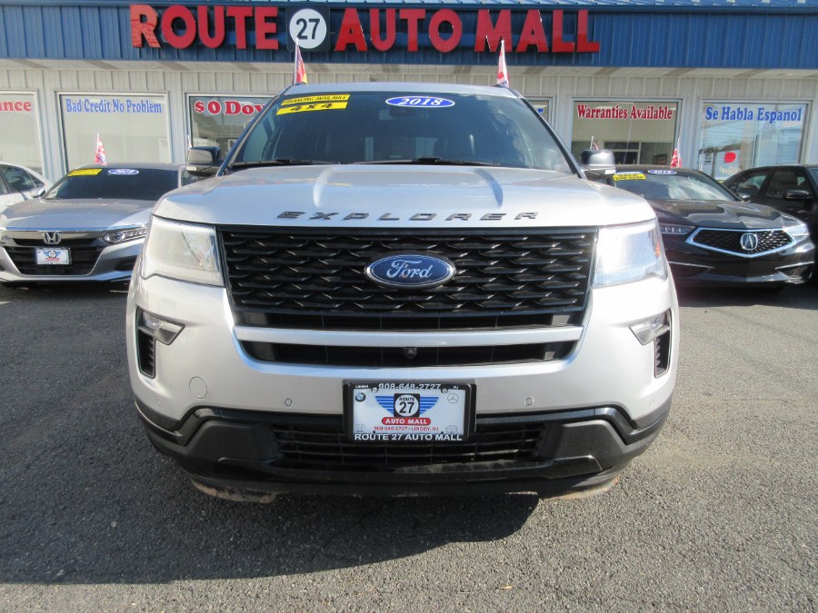 Used Ford Explorer Sport 4WD 2018 | Route 27 Auto Mall. Linden, New Jersey Used Ford Explorer Sport 4WD 2018 | Route 27 Auto Mall. Linden, New Jersey