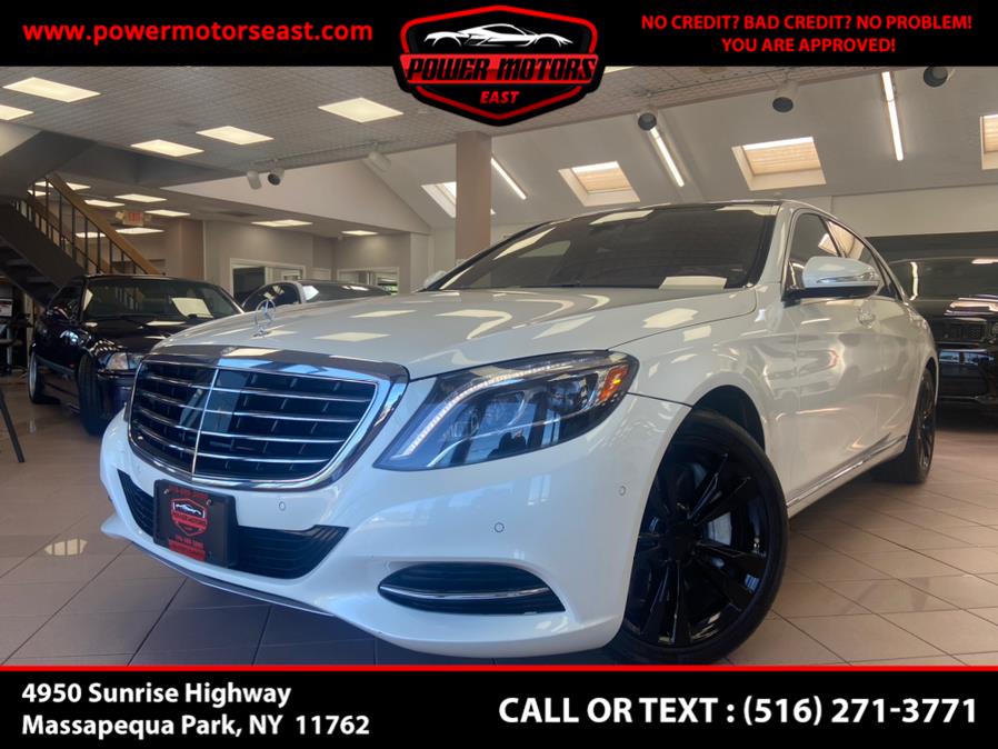2016 Mercedes-Benz S-Class 4dr Sdn S 550 4MATIC, available for sale in Massapequa Park, New York | Power Motors East. Massapequa Park, New York