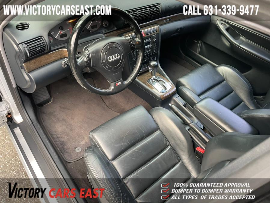 Used Audi S4 4dr Sdn Quattro AWD Auto 2001 | Victory Cars East LLC. Huntington, New York Used Audi S4 4dr Sdn Quattro AWD Auto 2001 | Victory Cars East LLC. Huntington, New York