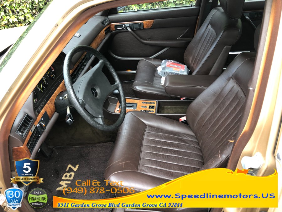 Used Mercedes-Benz 380 Series 4dr Sedan 380SEL 1983 | Speedline Motors. Garden Grove, California Used Mercedes-Benz 380 Series 4dr Sedan 380SEL 1983 | Speedline Motors. Garden Grove, California